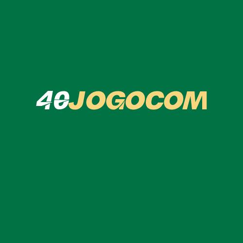 Logo da 40JOGOCOM