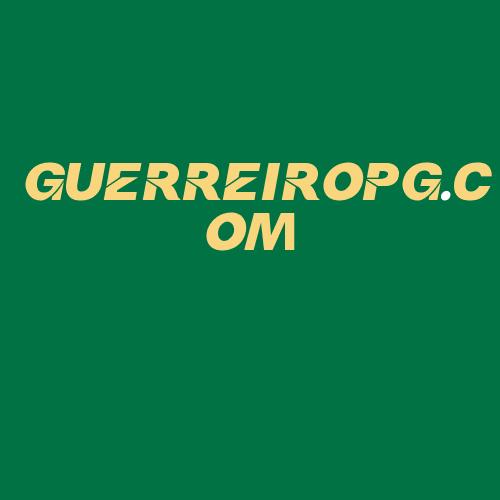 Logo da GUERREIROPG